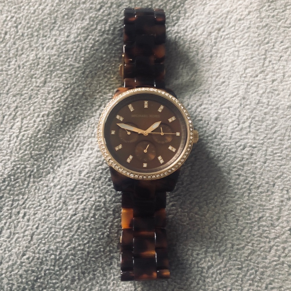 Michael Kors Tortoise Watch